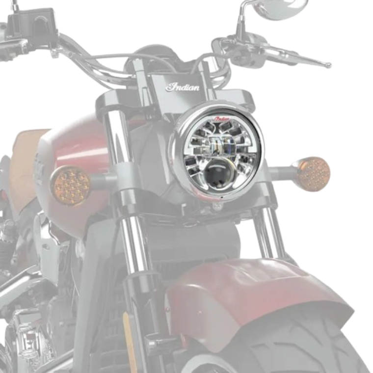 SCOUT_主動式LED鍍鉻頭燈